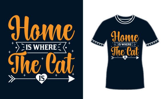 Funny Cat Quote Typography Tshirt Design Review