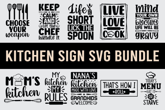 Funny Kitchen Sign SVG Bundle: A Designer’s Real-World Review