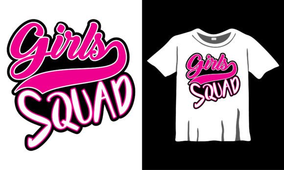 Girl's Friendship Quote T-Shirt Design