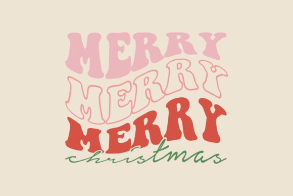 Merry Christmas SVG Design. T-Shirt