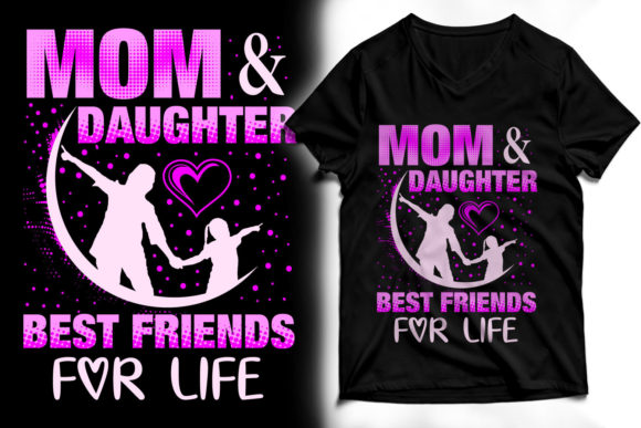 Mom and Daughter Best Friends for Life
