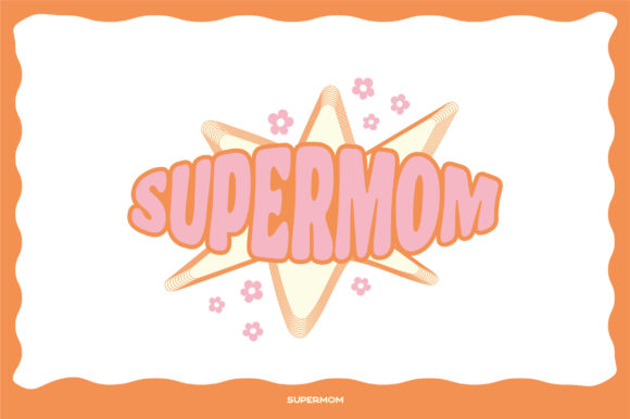Mother’s Day SVG Sublimation Sticker for Real Embroidery Projects