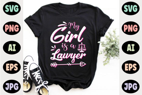 My Girl is a Lawyer T-Shirt Quote Design Review